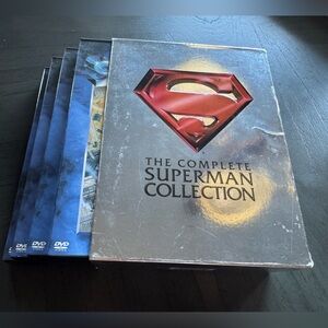 DC Comics Superman Complete Collection DVD Set AND Superman Returns DVD